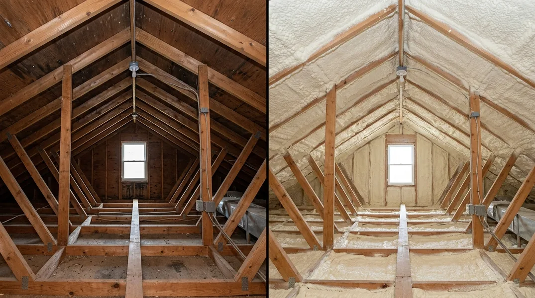 Result spray foam insulation in Kenosha - Kenosha Spray Foam Insulation